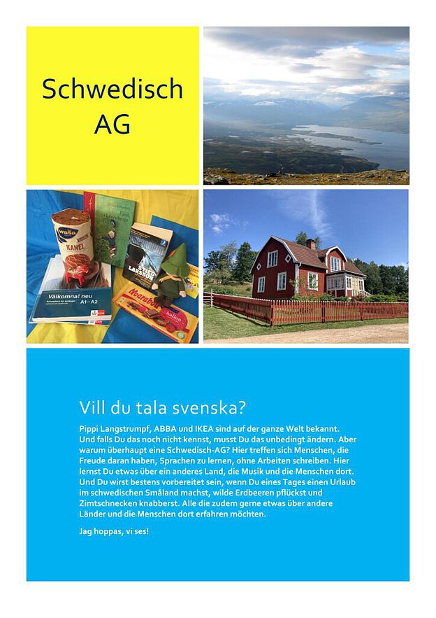 Schwedisch AG – Vill du tala svenska?
