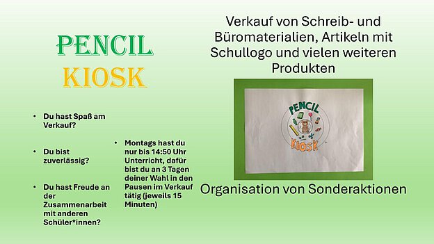 Pencil Kiosk